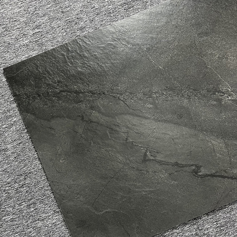 No deslice a Matt 60 x 120 esmaltó las baldosas cerámicas Grey For Living Room Floor oscuro rústico