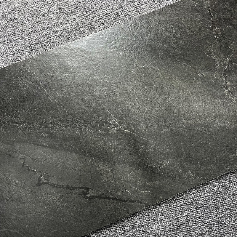 No deslice a Matt 60 x 120 esmaltó las baldosas cerámicas Grey For Living Room Floor oscuro rústico