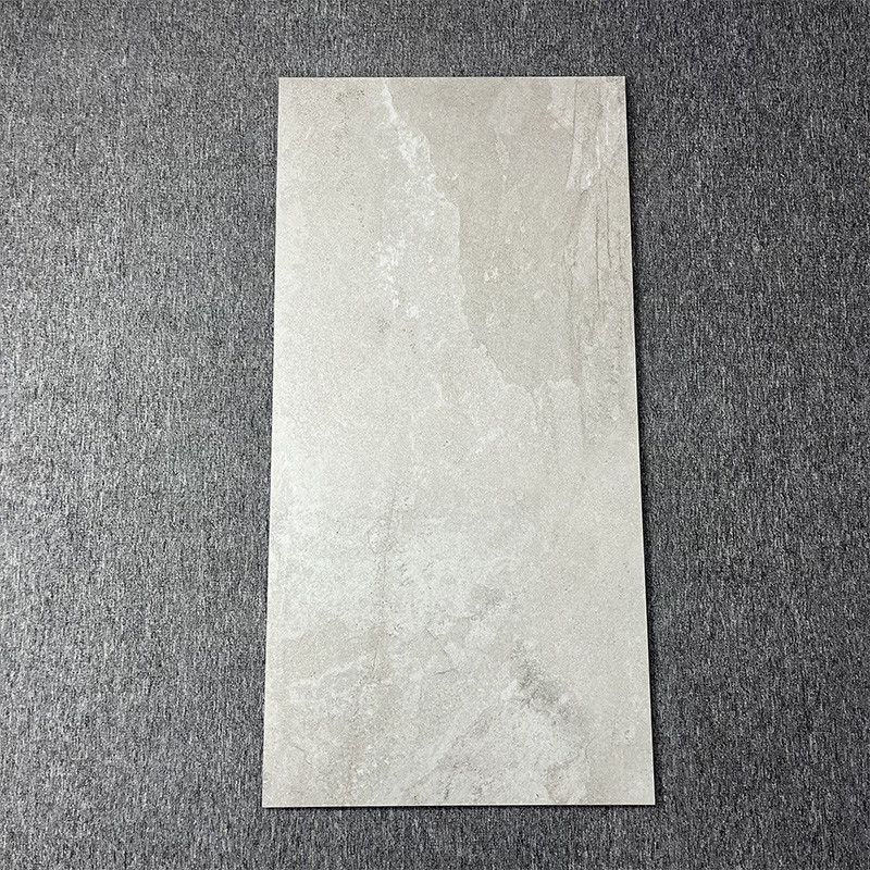 1200x600 texturizó la pared teja el desgaste de la sala de estar - semi Matt Gray Wabi Sabi Rustic resistente