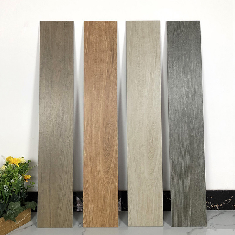 Baldosas cerámicas del grano de madera del diseño del efecto del final, suelo 150 x 900m m de la teja del tablón de la porcelana