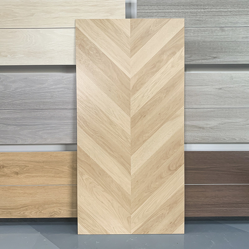 las tejas de madera de la porcelana del efecto de 600*1200m m no se deslizan esmaltado para la sala de estar