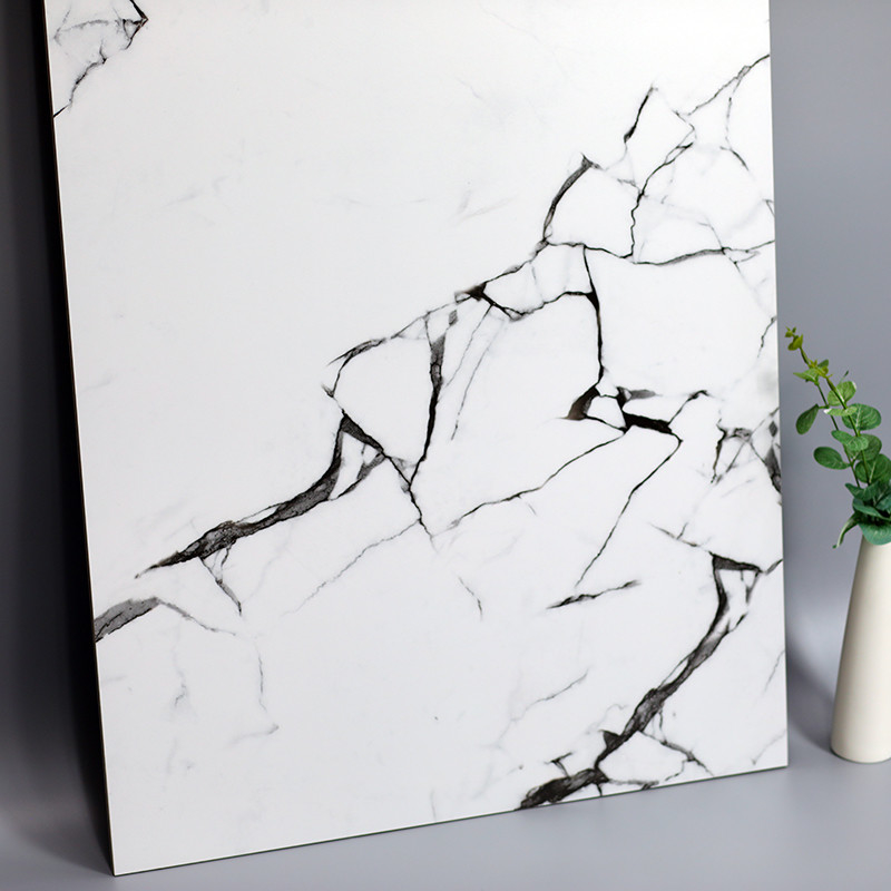 pared y baldosa modernas blancas del cuarto de baño de la casa de los 60x120cm Matt Marble Porcelain Floor Tile