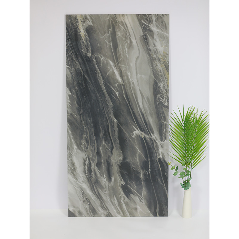 tejas del piso y de la pared del cuarto de baño de 600*1200m m Grey Marble Floor Tiles For