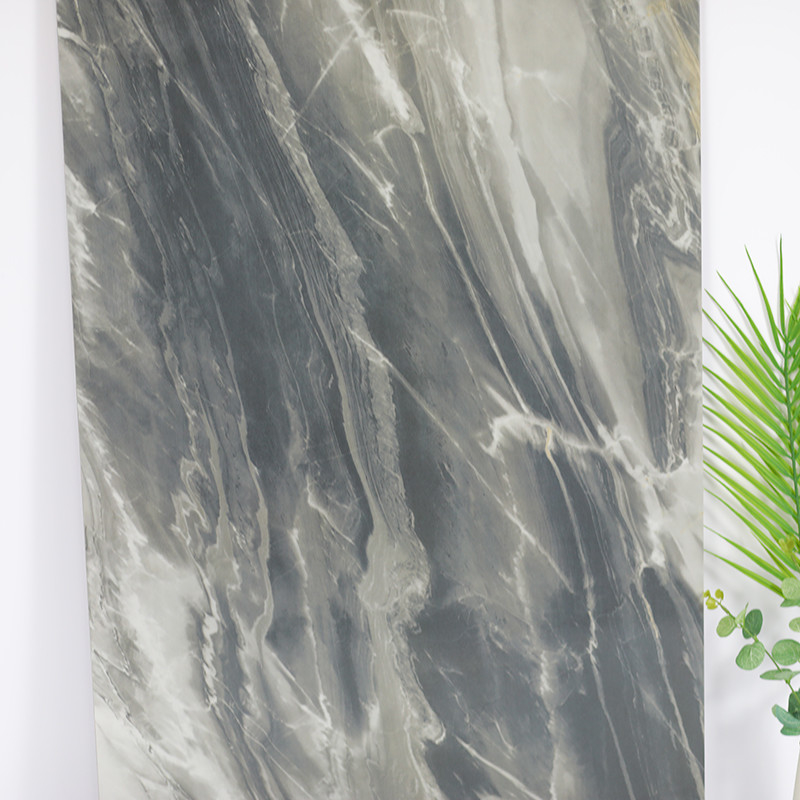 tejas del piso y de la pared del cuarto de baño de 600*1200m m Grey Marble Floor Tiles For