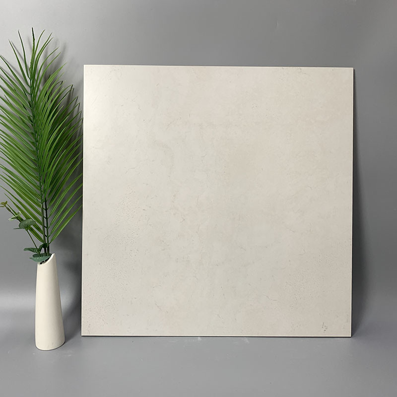 el cuerpo completo de 600x600m m que el color blanco pulió la pared que solaba de mármol esmaltada teja resbalón anti
