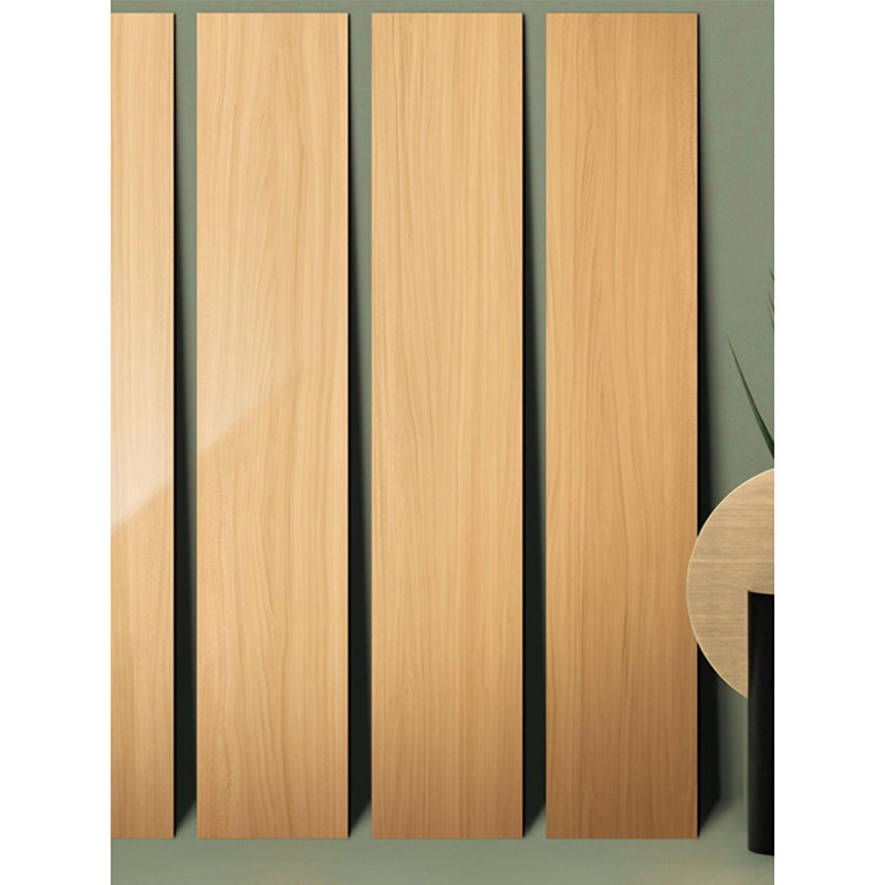 Baldosas rústicas de la pared de la porcelana interior, baldosa cerámica de la mirada de madera de 150x900m m