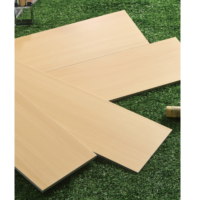 Baldosas rústicas de la pared de la porcelana interior, baldosa cerámica de la mirada de madera de 150x900m m