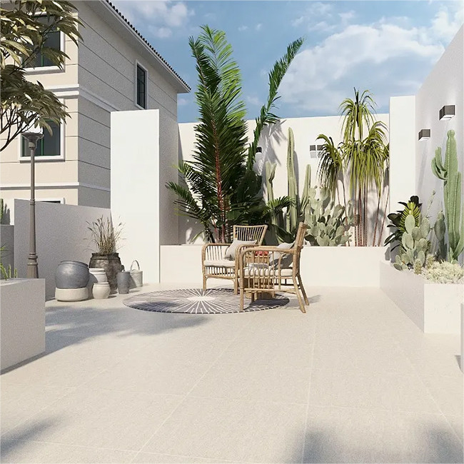 La baldosa del gris R12 Matte Surface Rustic Outdoor Porcelain no se desliza