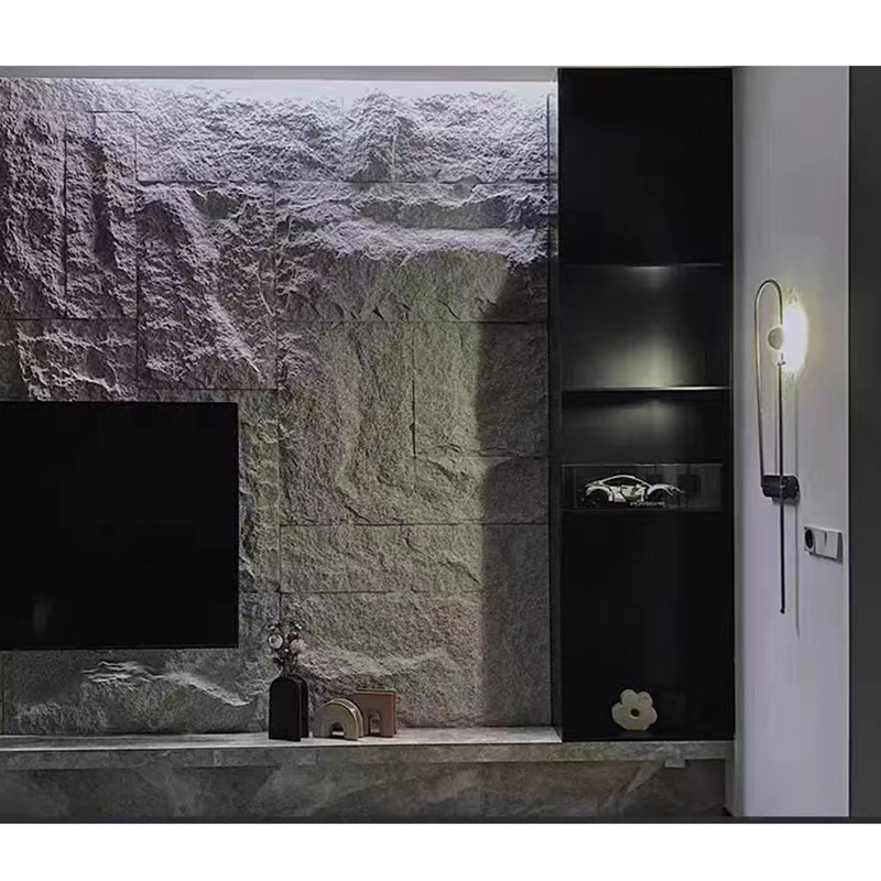 Los paneles de piedra del falso de la cultura de la PU del poliuretano revestimiento al aire libre interior artificial de la pared 3D