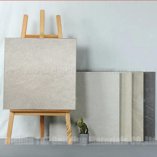 Porcelana no resbaladiza 600x600mm Tejas rústicas de suelo Promoción Tejas rústicas de color amarillo