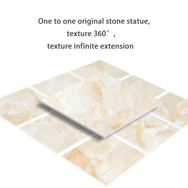 Anti-deslizamiento de porcelana de vidrio completo 800x800mm Diamante de piso de la sala de estar Jade Noble