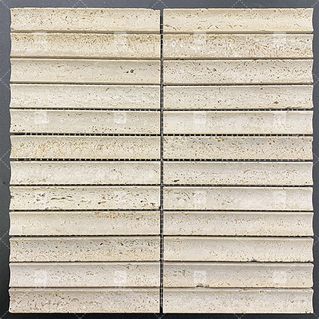Patrón de mármol 3D de arco de banda larga mosaico de suelo de pared azulejos para TV telón de fondo cocina backsplash