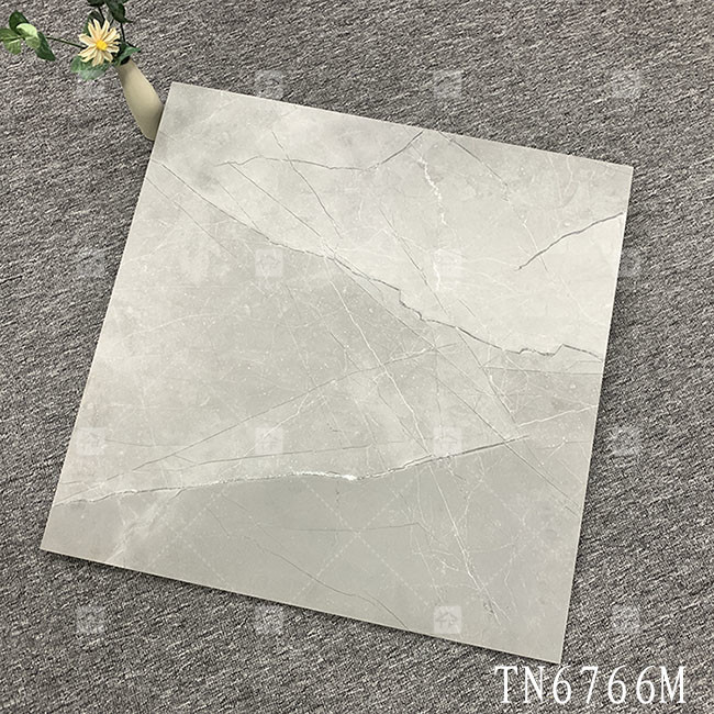 Marmol de color blanco aspecto de porcelana azulejos rústicos para el dormitorio o la cocina