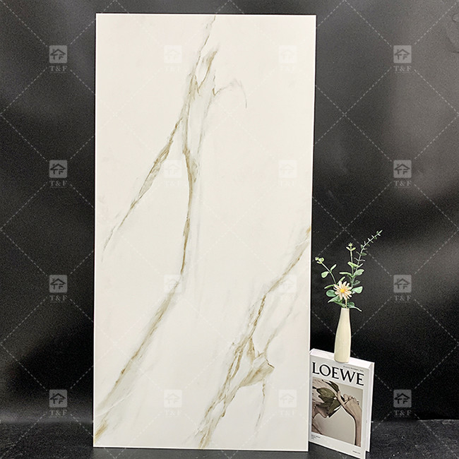 Marmol de aspecto blanco Carrelage Porcelanto pulido Rusitc porcelana cerámica azulejos de suelo