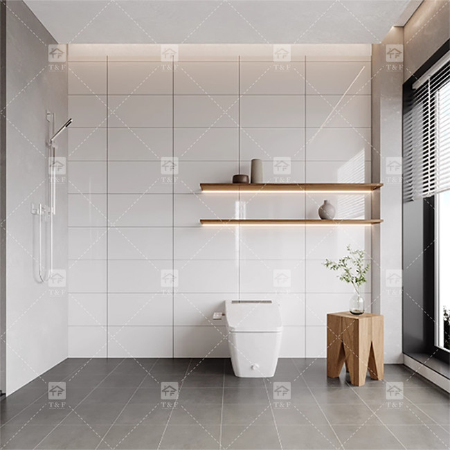 Casas decorativas azulejos de porcelana super blanco 300x600 azulejos de la pared de la cocina superficie pulida azulejos de cerámica