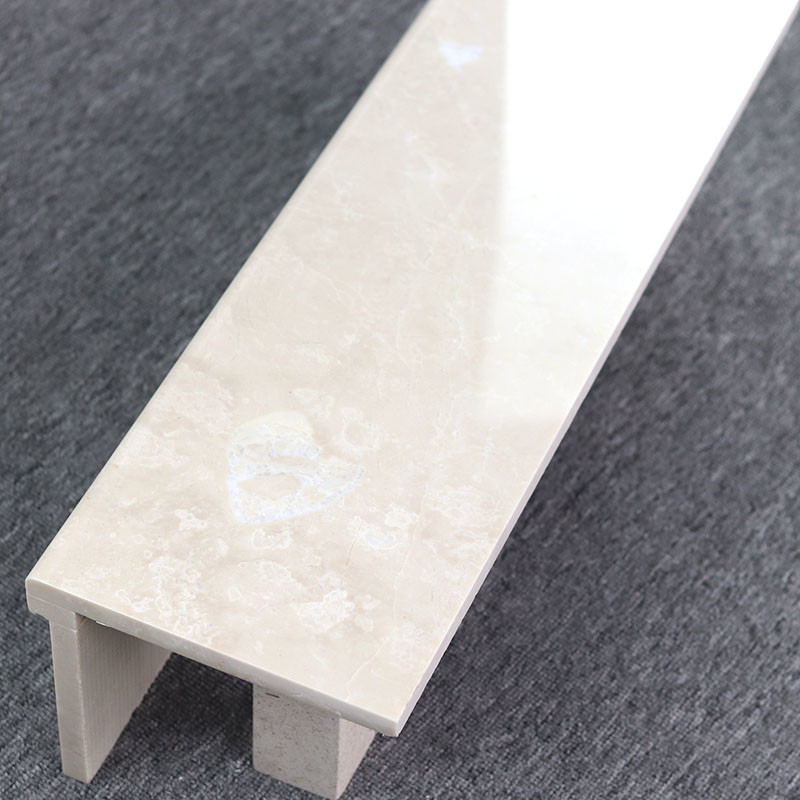 Absorciones de agua decorativa de las escaleras de mármol interiores amarillas claras 0,5%