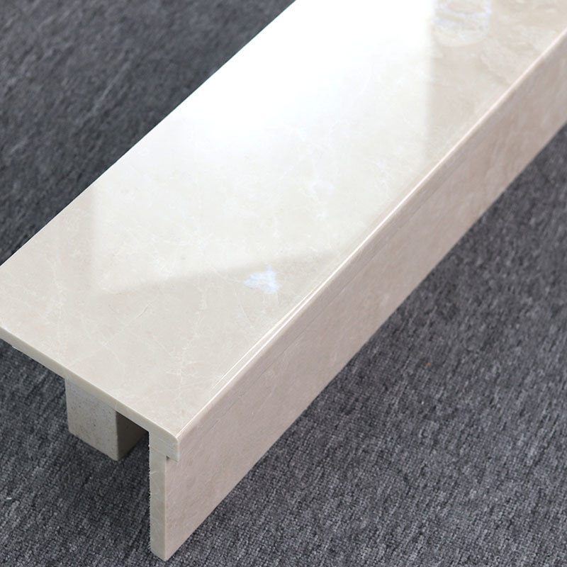 Absorciones de agua decorativa de las escaleras de mármol interiores amarillas claras 0,5%